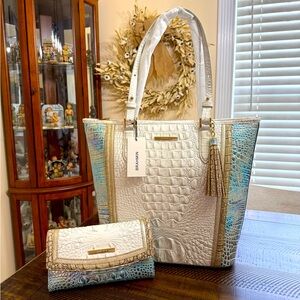 Brahmin “Wonderland Swanston” Set. NWT